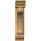 Ekena Millwork Legacy Traditional Smooth Bracket w/ Offset Brace, Western Red Cedar, 5 1/2"W x 20"D x 24"H BKT0604X20X24LEC01SWR - alternate 4